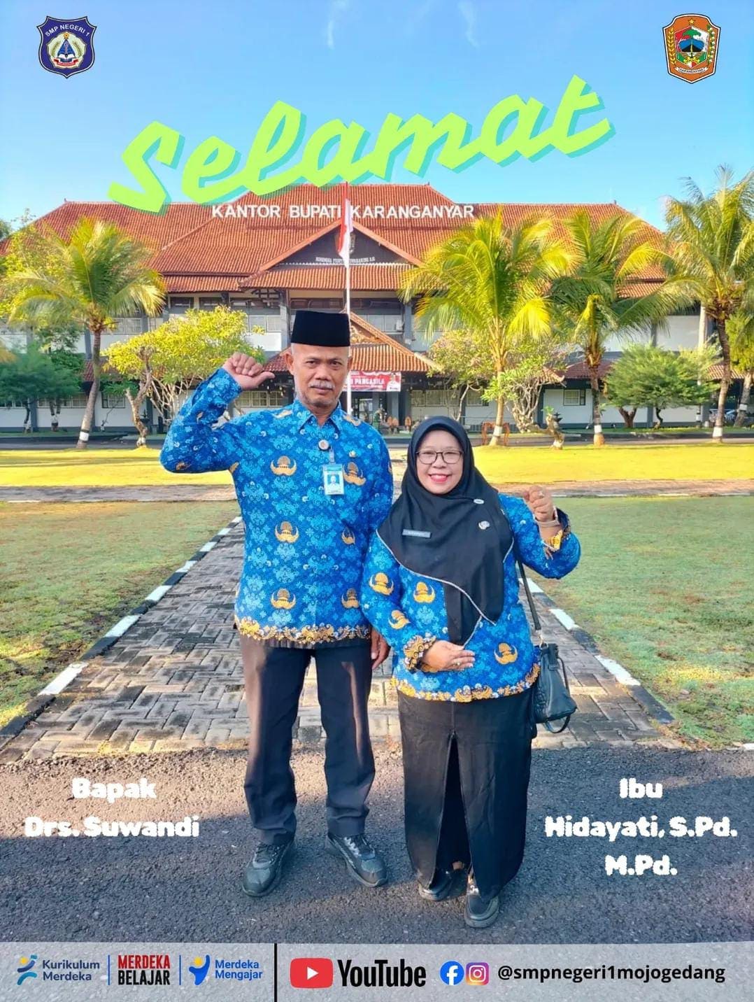 Selamat Atas Kenaikan pangkat dan Penerimaan SK IV C