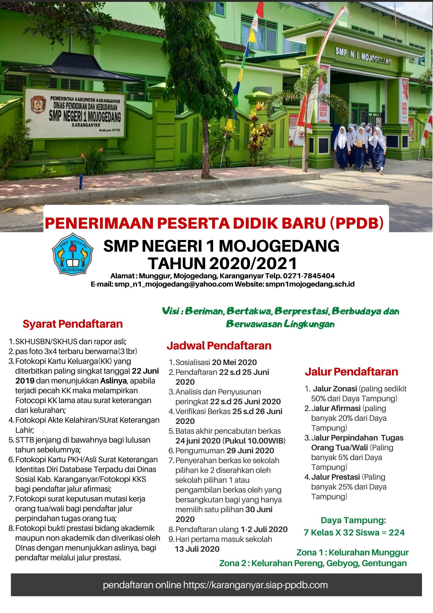 PPDB SMPN 1 Mojogedang